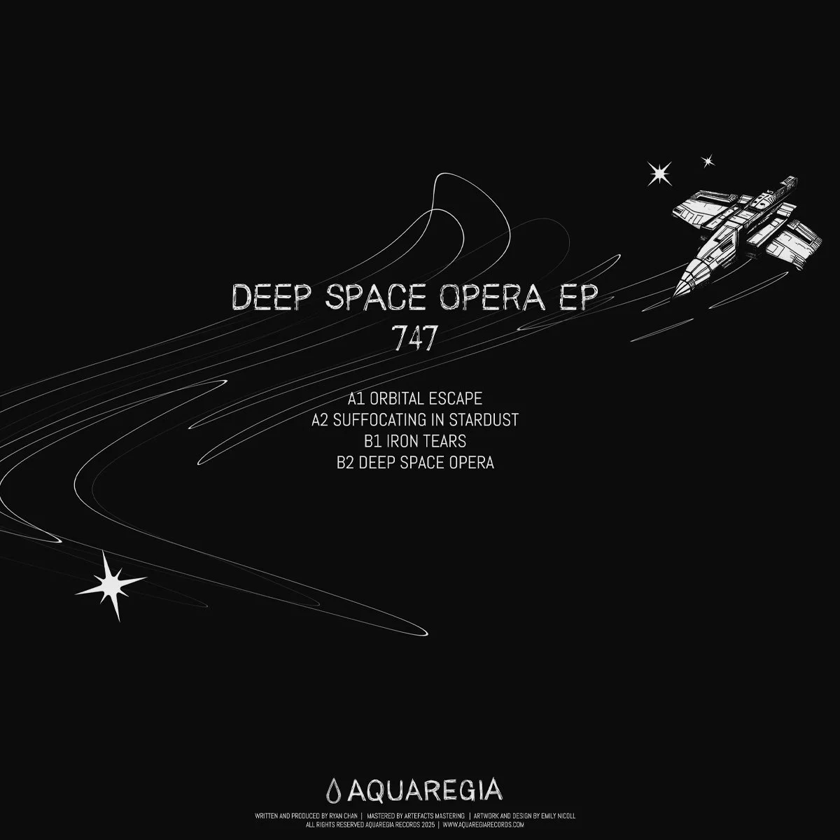 747 - Deep Space Opera Vinyl | Aquaregia